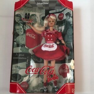 Barbie Collector Edition in Red Coca-Cola Dress